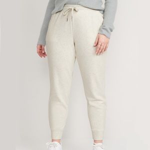 Old Navy Mid-Rise Vintage Street Jogger Pants for Women in Oatmeal